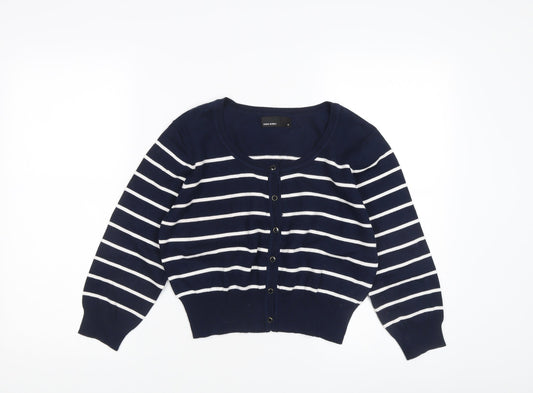 Womens UK Size XL VERO MODA Blue Cardigan Jumper
