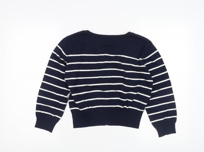 Womens UK Size XL VERO MODA Blue Cardigan Jumper