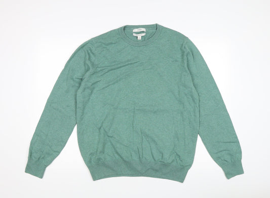 Womens UK Size XL Marks and Spencer Green Pullover Jumper