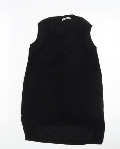Womens UK Size S Oasis Black  Sleeveless