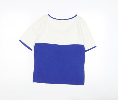 Womens UK Size S Roman Originals Blue Pullover Jumper