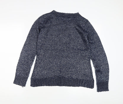 Womens UK Size S Dorothy Perkins Blue Pullover Jumper