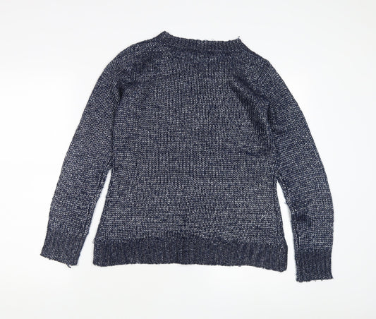 Womens UK Size S Dorothy Perkins Blue Pullover Jumper