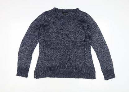 Womens UK Size S Dorothy Perkins Blue Pullover Jumper