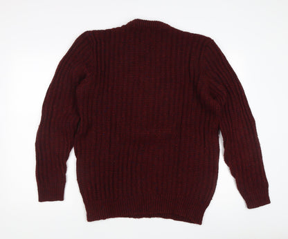 Blue Harbour Men's Red Pullover Jumper - M
