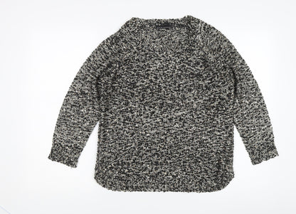 David Emanuel Women’s Black Sequined Pullover Jumper S