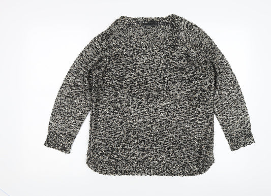 David Emanuel Women’s Black Sequined Pullover Jumper S