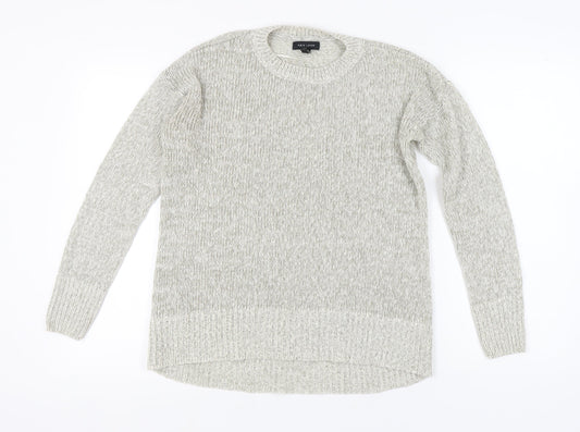 Womens UK Size S New Look Grey Pullover Jumper