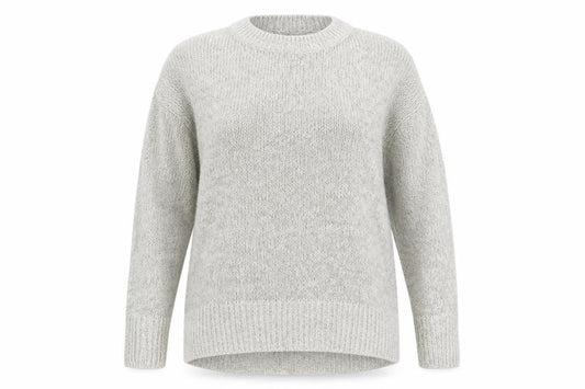 Womens UK Size S New Look Grey Pullover Jumper