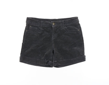 Yessica Women's Black Corduroy Shorts Size 8