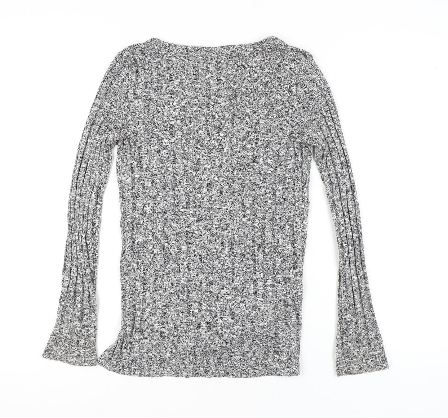 Womens UK Size 8 Topshop Grey Pullover Jumper