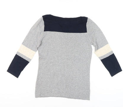 Womens UK Size 8 NEXT Grey Pullover Jumper