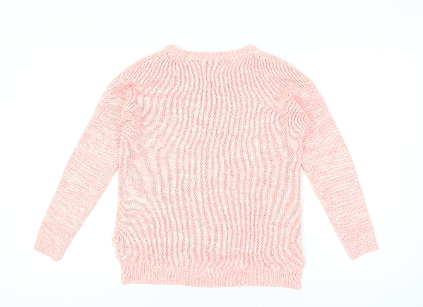 Womens UK Size 8 New Look Pink Pullover Jumper