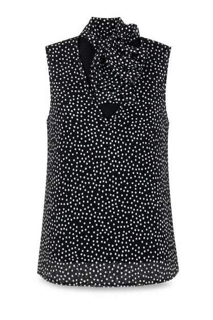 Womens UK Size 14 New Look Black Basic Blouse