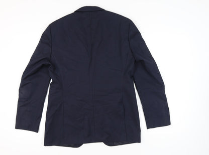 Hugo Boss Men's Blue Blazer - Size 40, Classic Style