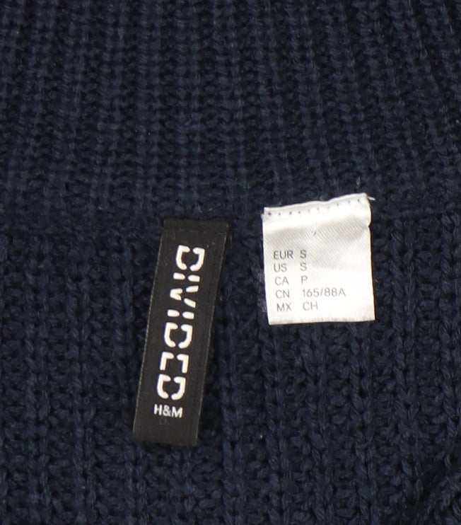 Womens UK Size S H&M Blue Pullover Jumper