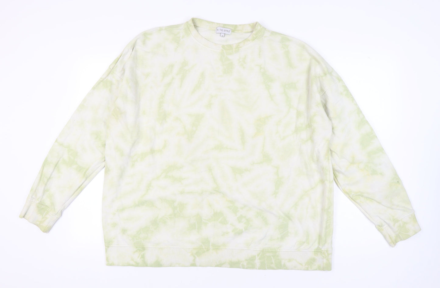 In The Style Women's Multicoloured Pullover Sweatshirt Size 18