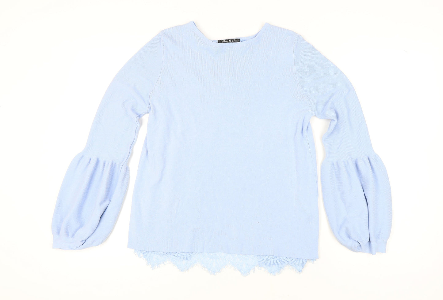 Womens UK Size L Finery Blue Pullover Jumper