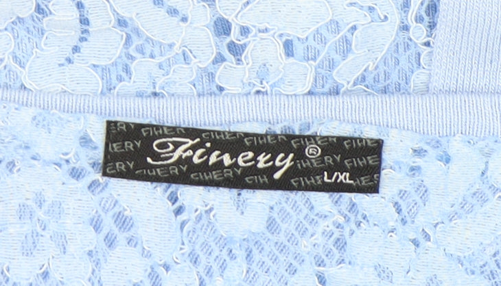 Womens UK Size L Finery Blue Pullover Jumper