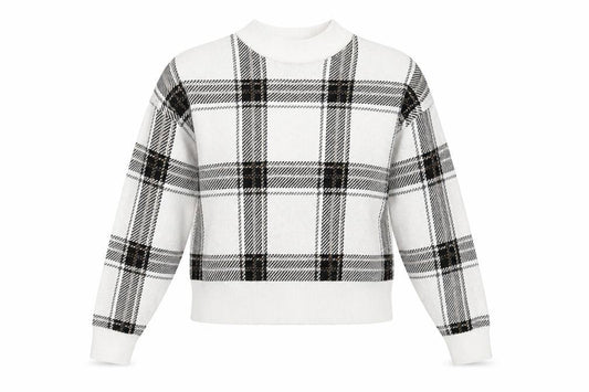 Womens UK Size S New Look White Pullover Jumper