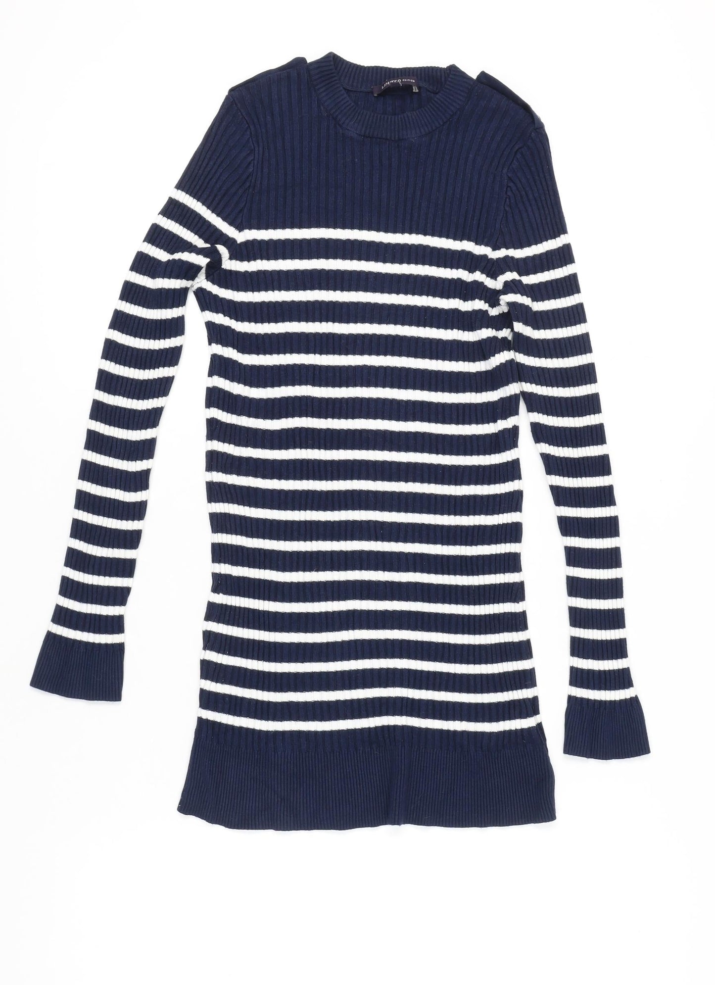 Womens UK Size 12 Marks and Spencer Blue Pullover Jumper