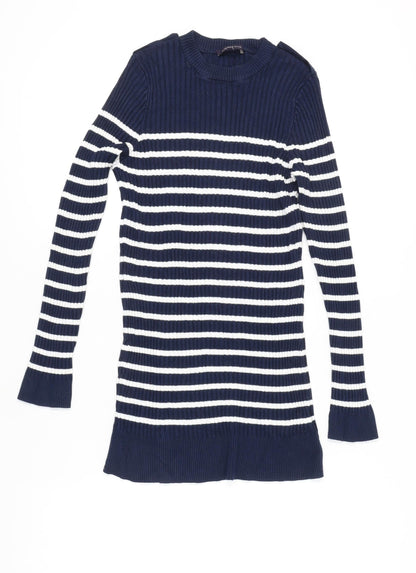 Womens UK Size 12 Marks and Spencer Blue Pullover Jumper