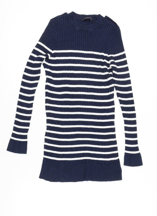 Womens UK Size 12 Marks and Spencer Blue Pullover Jumper