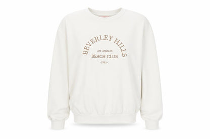 MISSPAP Women's Ivory Pullover Sweatshirt Size 10