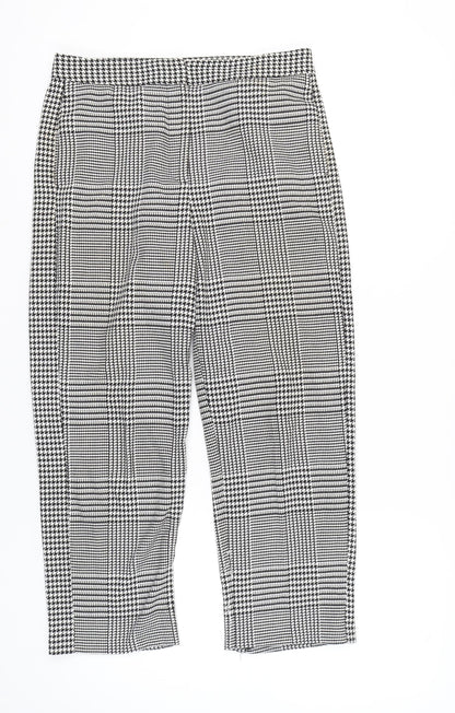 Womens UK Size 12 Marks and Spencer Regular Fit  Black Trousers