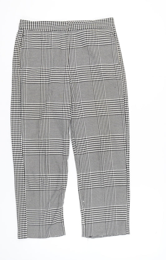 Womens UK Size 12 Marks and Spencer Regular Fit  Black Trousers
