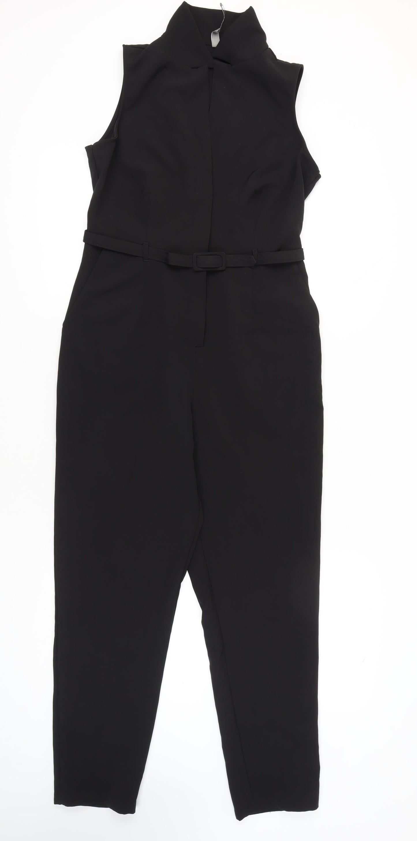 Womens UK Size 12 ASOS One-Piece Black Jumpsuit