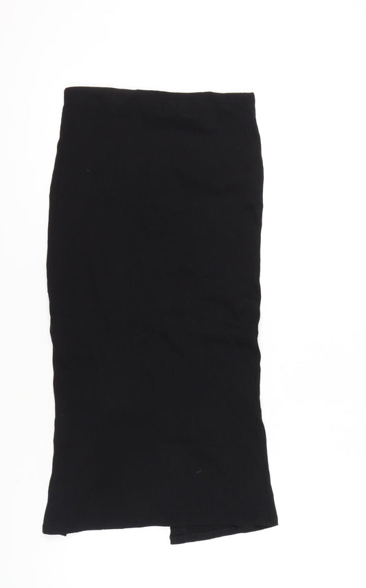 ASOS Women's Black Midi Pencil Skirt Size 10