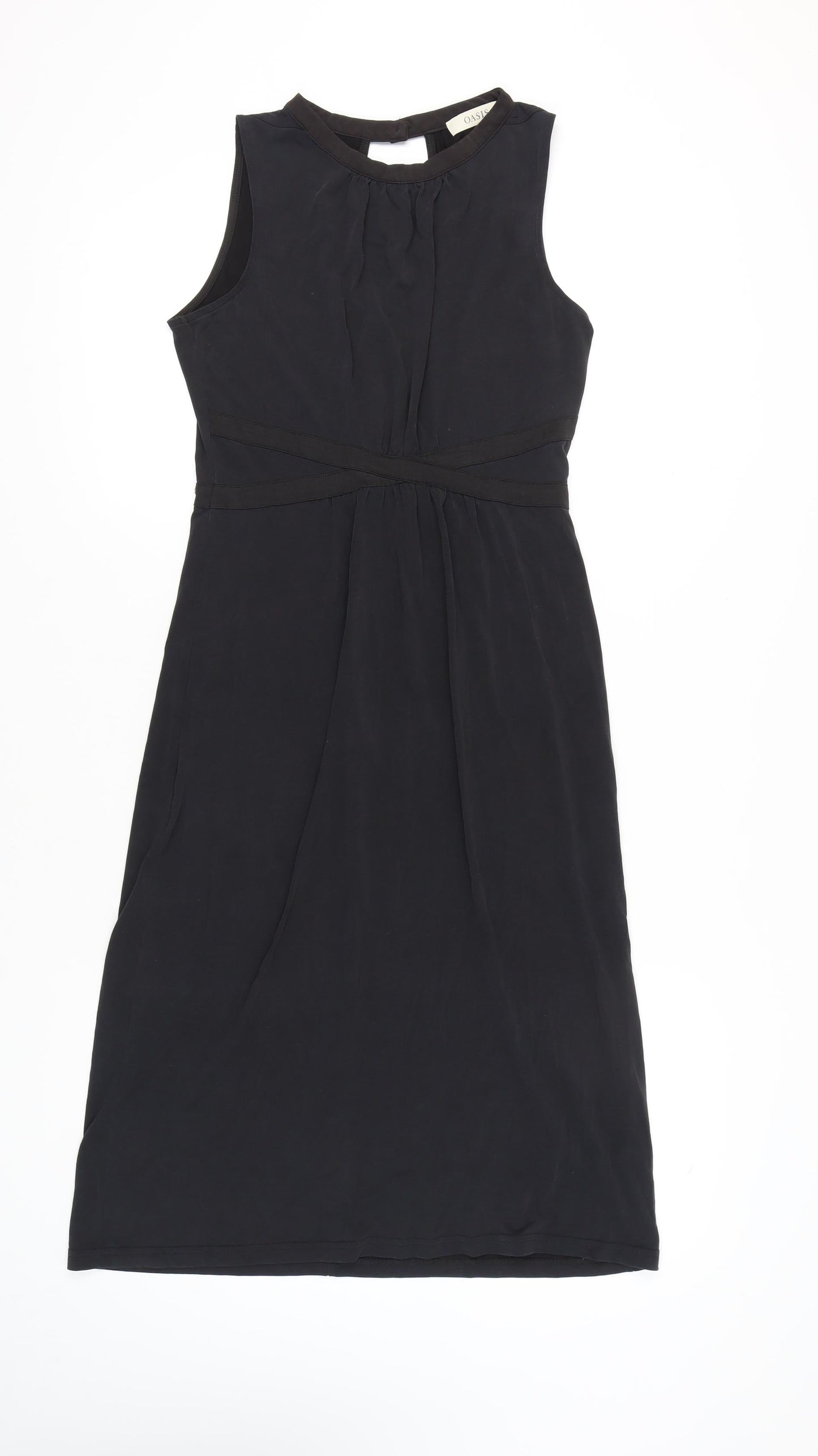 Oasis Women's Black Sleeveless Dress