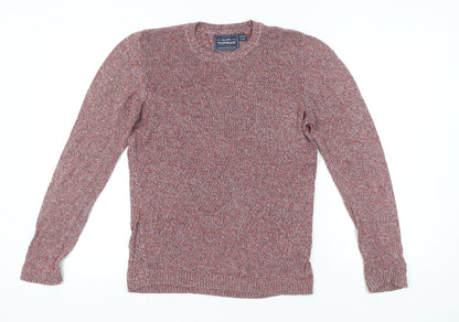 Topman XS Men's Multicoloured Cotton Crew Neck Jumper