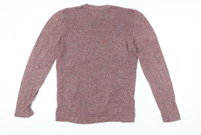 Topman XS Men's Multicoloured Cotton Crew Neck Jumper