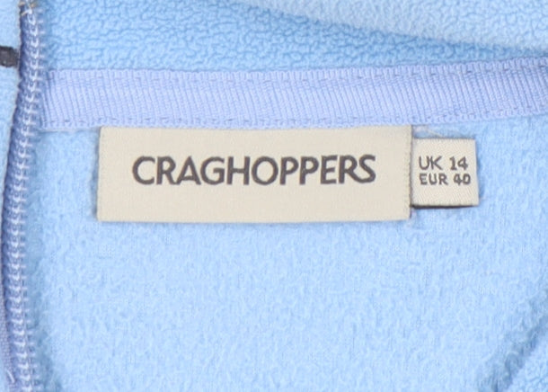 Womens UK Size 14 Craghoppers Blue Basic Jacket