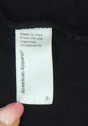 American Apparel Women's Black Dress Size S