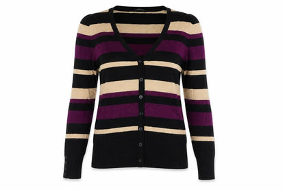 Womens UK Size 14 BHS Black Cardigan Jumper