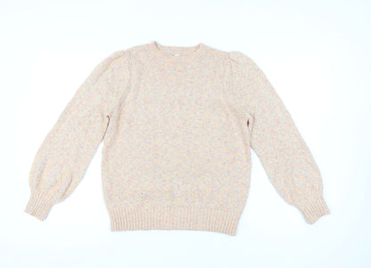 Womens UK Size 8 AND/OR Beige Pullover Jumper