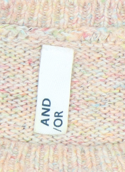 Womens UK Size 8 AND/OR Beige Pullover Jumper