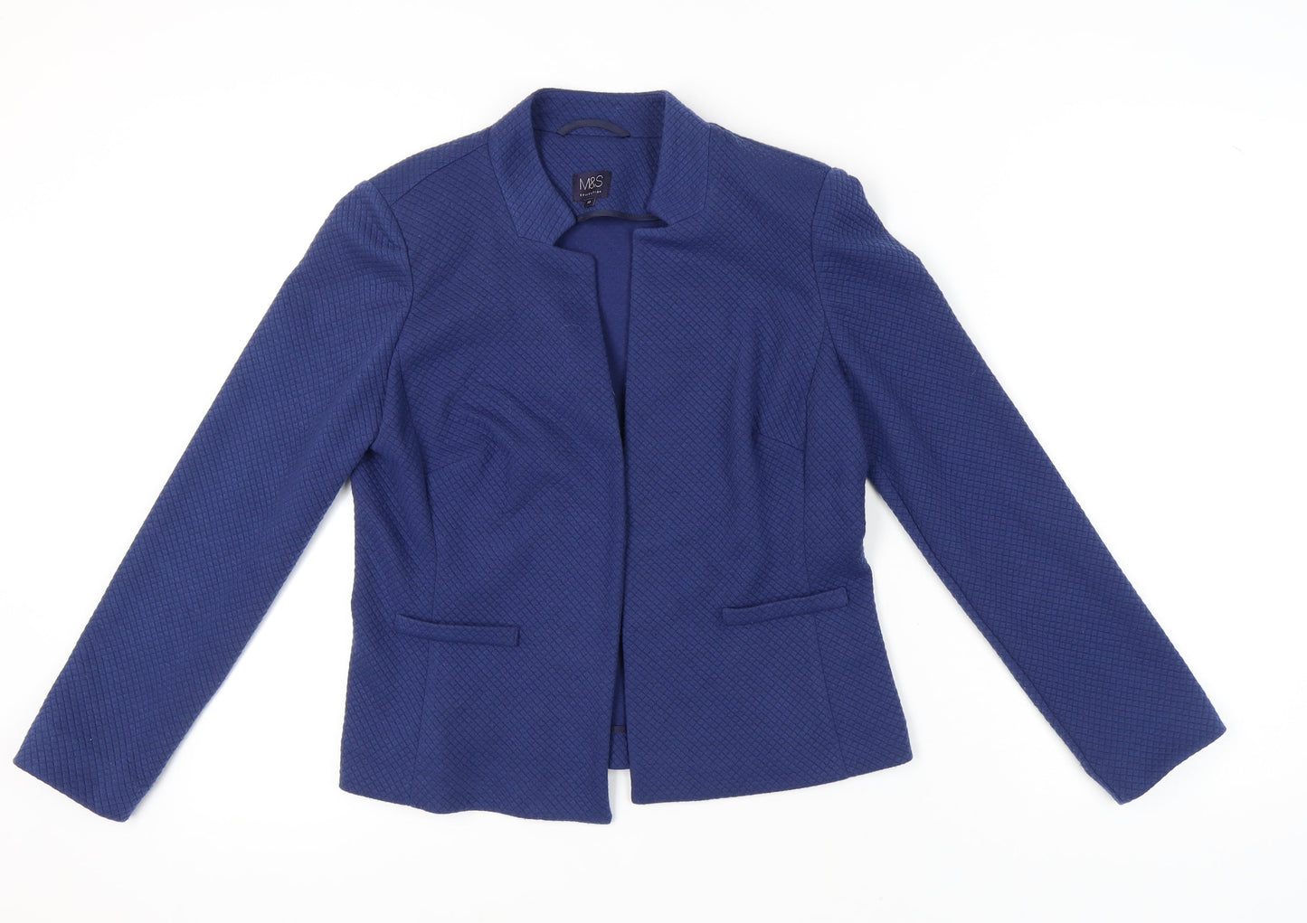Marks and Spencer Blue Women's Suit Jacket Size 12