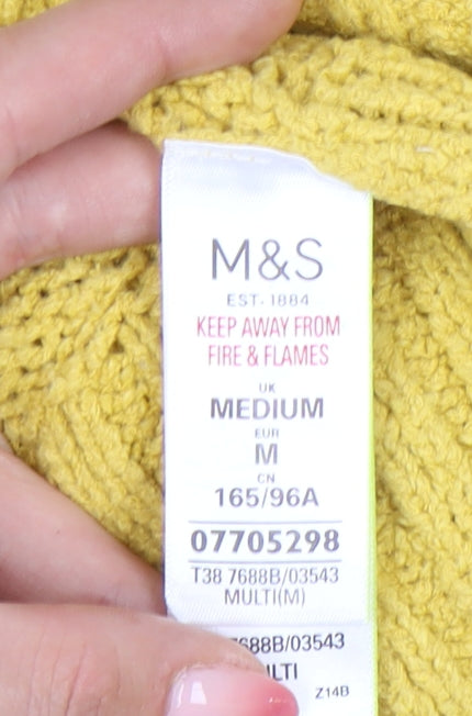 Womens UK Size M Marks and Spencer Multicoloured Pullover Jumper