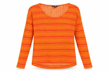 Womens UK Size 10 NEXT Orange Pullover Jumper