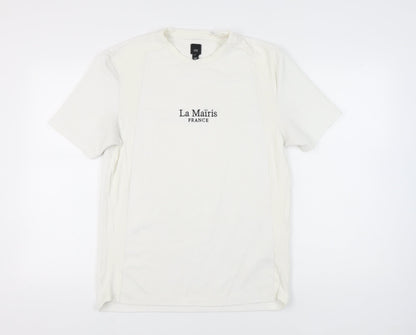 River Island Men’s White Crew Neck T-Shirt M