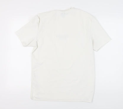 River Island Men’s White Crew Neck T-Shirt M