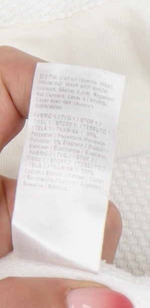 River Island Men’s White Crew Neck T-Shirt M