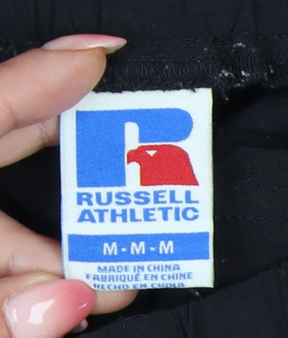 Russell Athletic Men's Black Cargo Trousers M