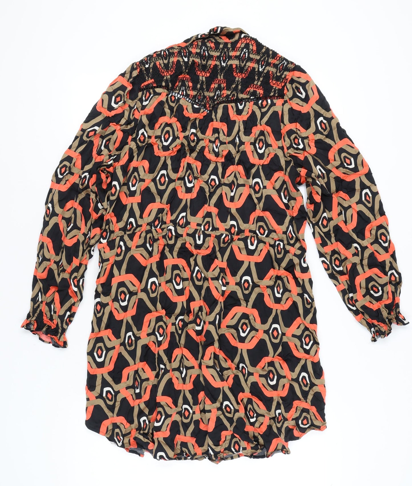 Next Women’s Multicoloured Geometric Shirt Dress 20