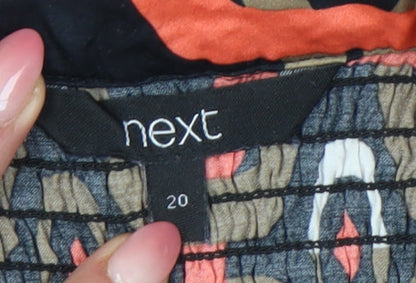 Next Women’s Multicoloured Geometric Shirt Dress 20