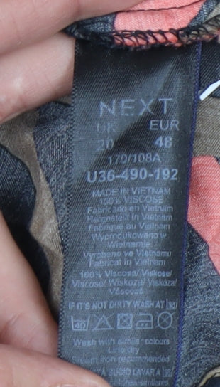 Next Women’s Multicoloured Geometric Shirt Dress 20